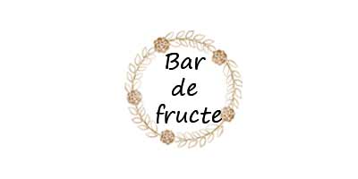 Bar de fructe proaspete inclus in meniul de nunta Monarh