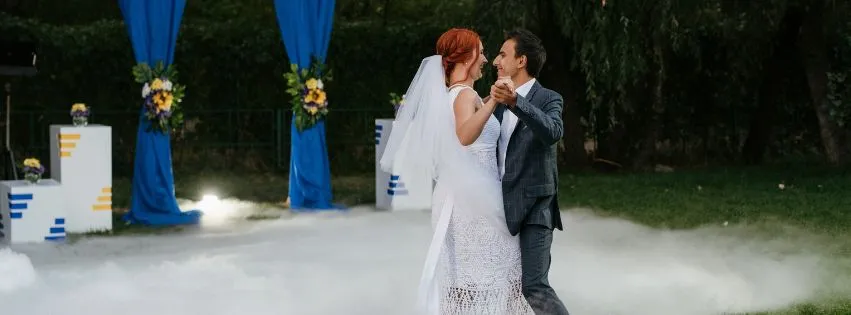 Fum greu valsul mirilor Restaurant Monarh Bucuresti