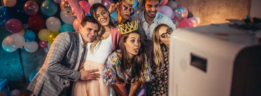 Oglinda magica photobooth nunta Restaurant Monarh