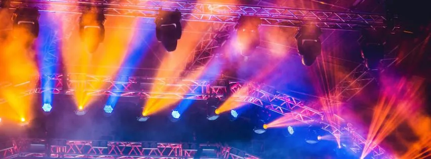 Schela cu lumini decorative nunta Restaurant Monarh